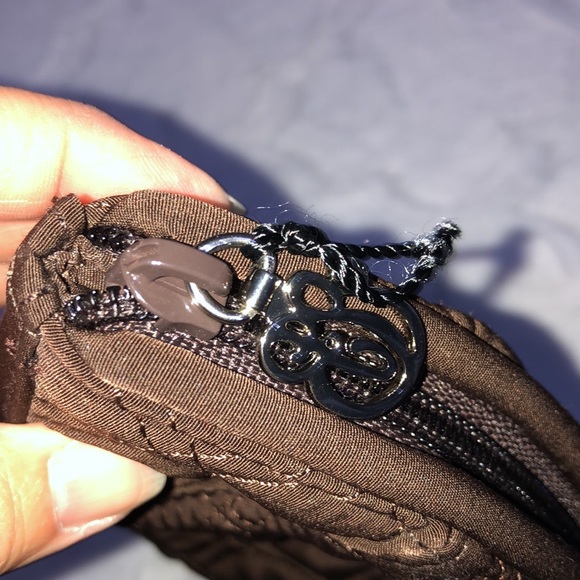 Vera Bradley Quilted Crescent Cosmetic Bag - Picture 5 of 11